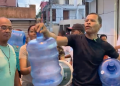 Reclaman agua potable en la Respaldo 43 Cristo Rey, Distrito Nacional